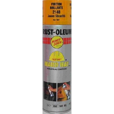 PEINTURE Rust-Oleum Haute Performance Jaune or Ral 1004 Brillant 650 ml